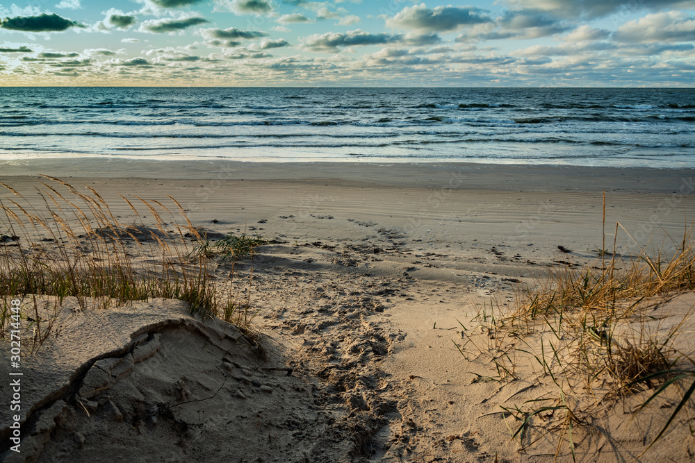 Coastline of Baltic sea. Coastline of Baltic sea.