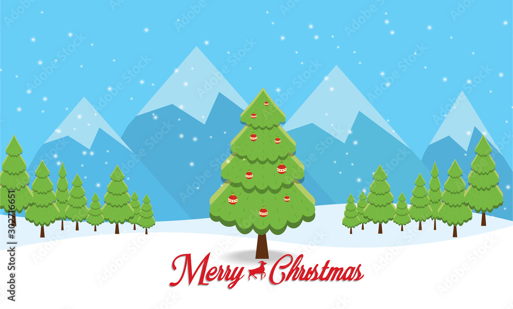 Fototapeta premium merry christmas Background Elegant