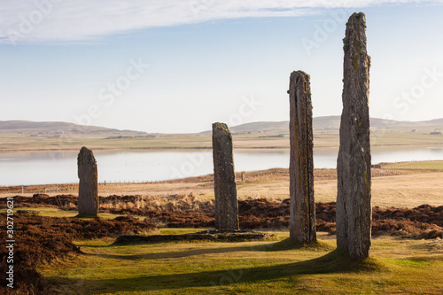 United Kingdom, Scotland, Orkney Islands, Mainland, Ring of Brodgar, Heart of Neolithic Orkney photo