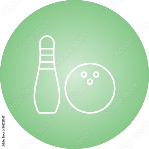 Beautiful Game Line Vector Icon