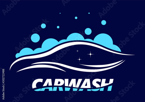 Car wash logo