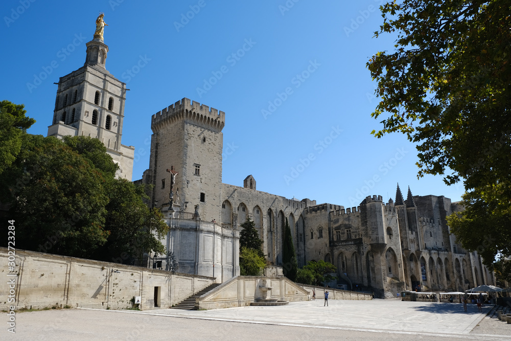 Palais du pape Avignon France