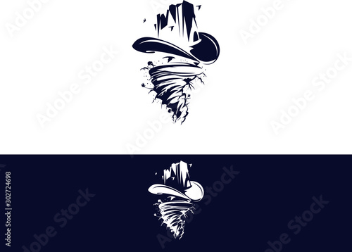 Huricanne logo template