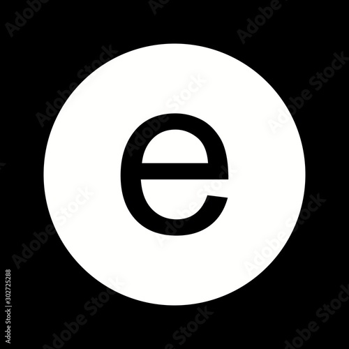 Beautiful Edge Glyph Vector Icon