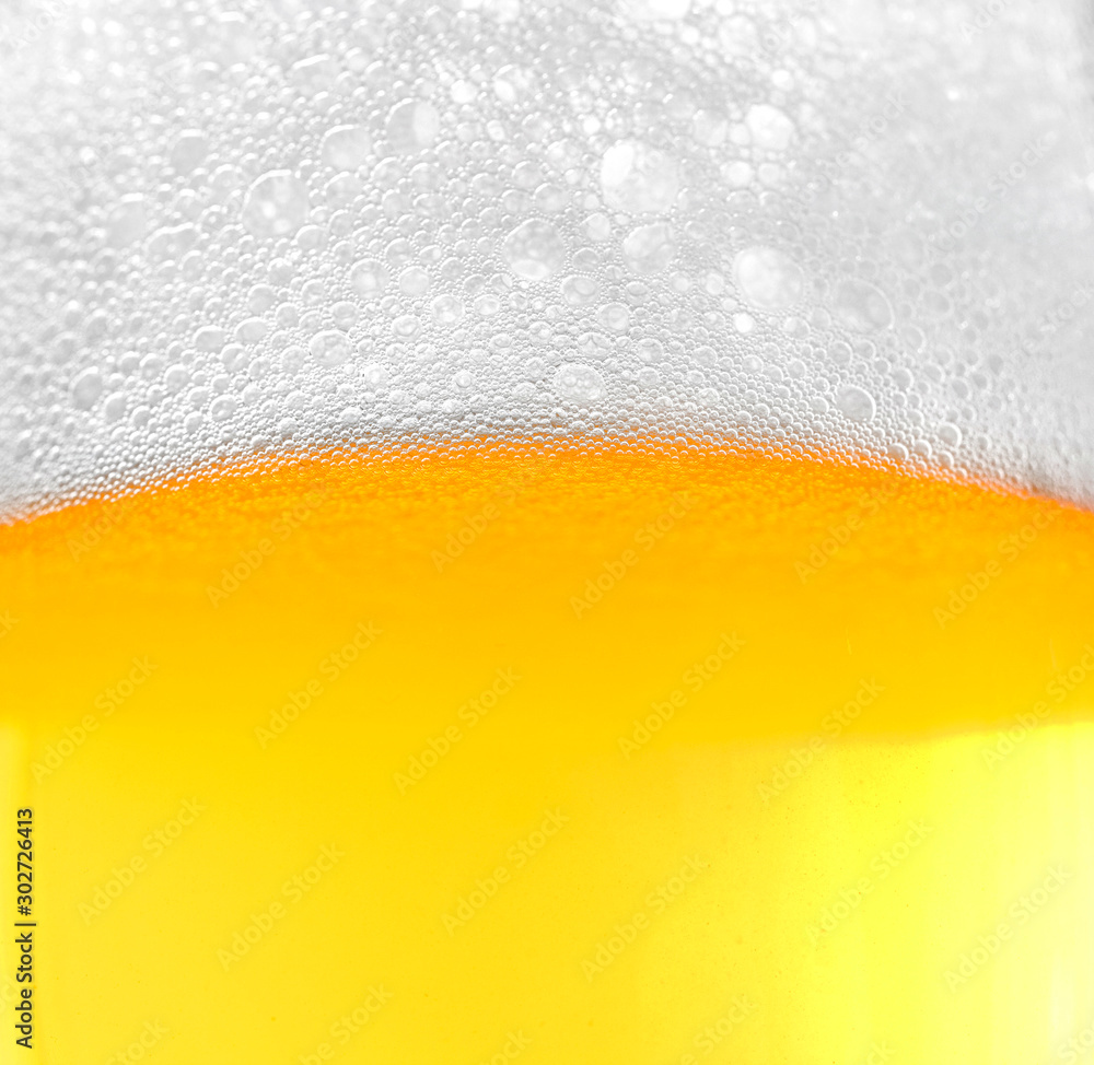 Background of beer with foam and bubbles. Background of beer with foam and bubbles.
