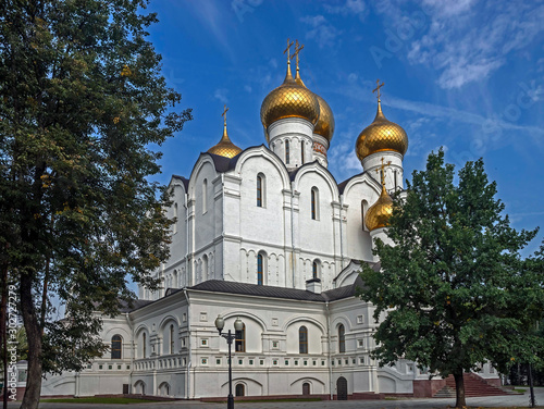 Assumption of Our Lady cathedral. City of Yaroslavl, Russia