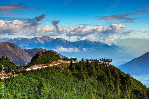 Stubaiblick viewing platform photo