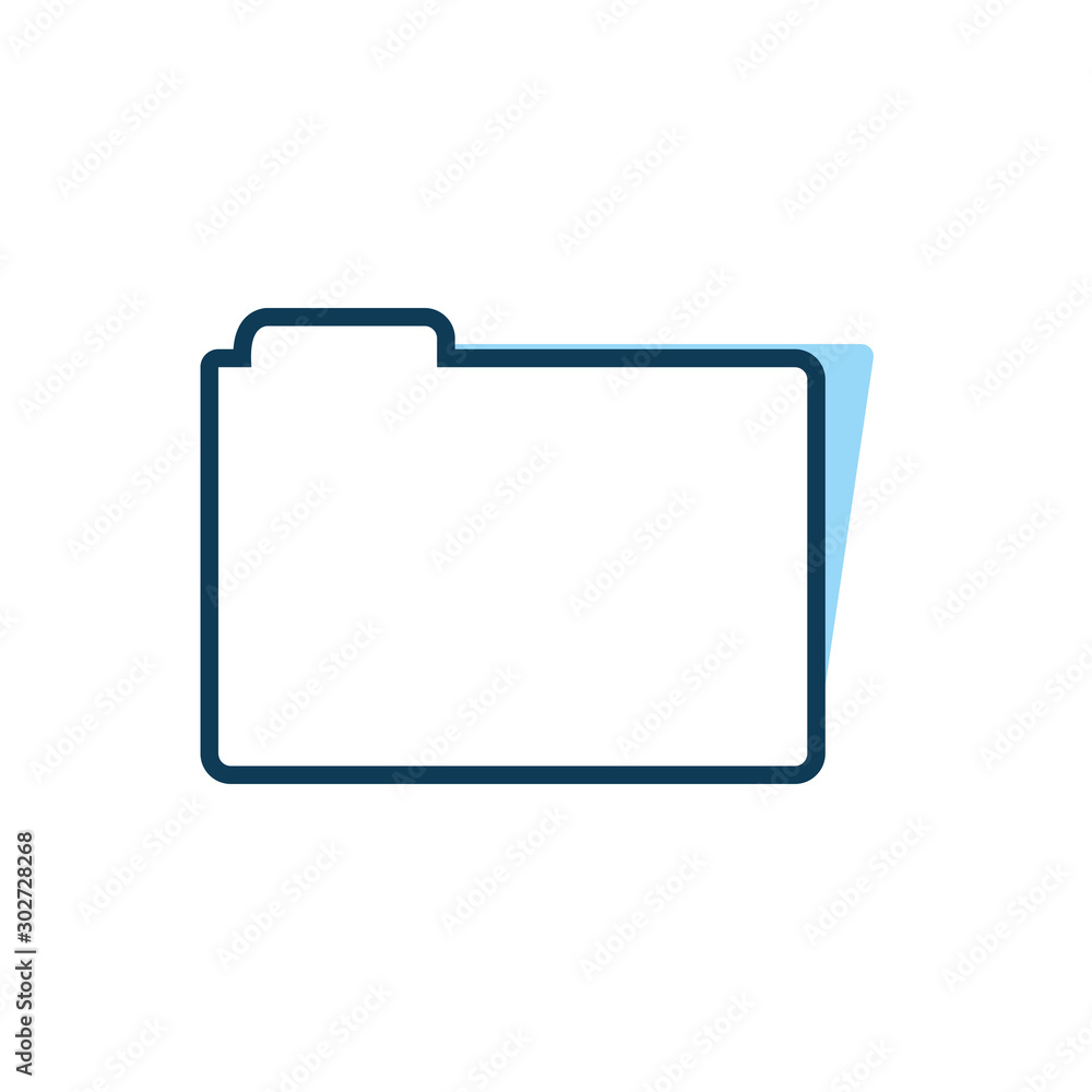 folder document file isolated icon folder document file isolated icon