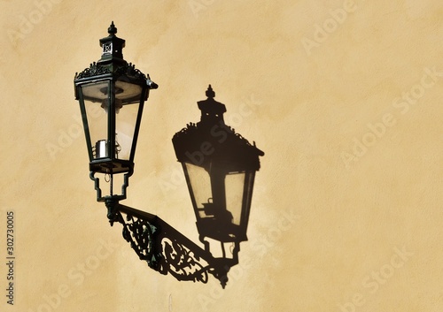 Alte Lampe in Prag, Tschechische Republik