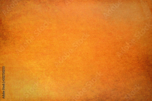 Orange old grunge background texture.
