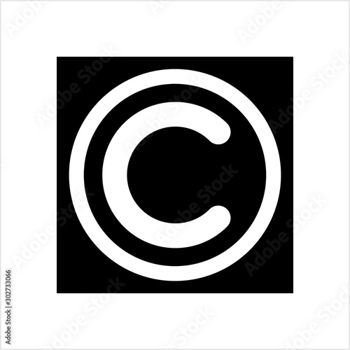 Copyright Icon, Copyright Letter C Symbol