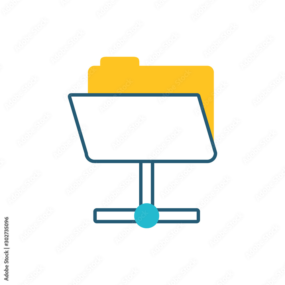folder document file isolated icon folder document file isolated icon