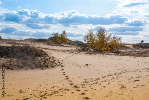 Sands in the Rostov region