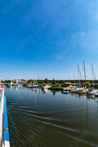 Hafen Lauterbach, Boddenrundfahrt zum Bollwerk Baabe, Insel Rügen photo