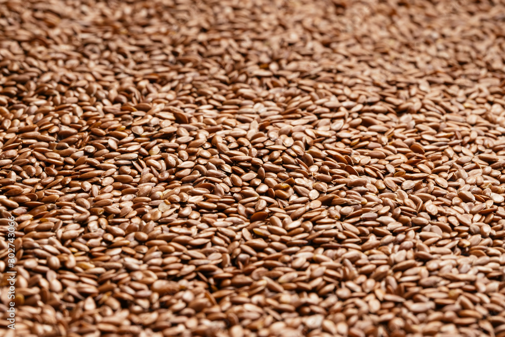 A group of raw flaxseeds A group of raw flaxseeds