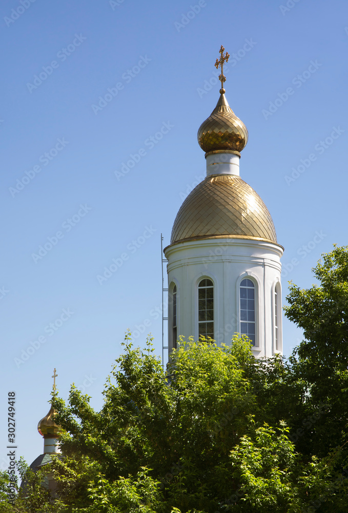 Church of St. Mitrophan or Mitrofan of Voronezh in Voronezh. Russia