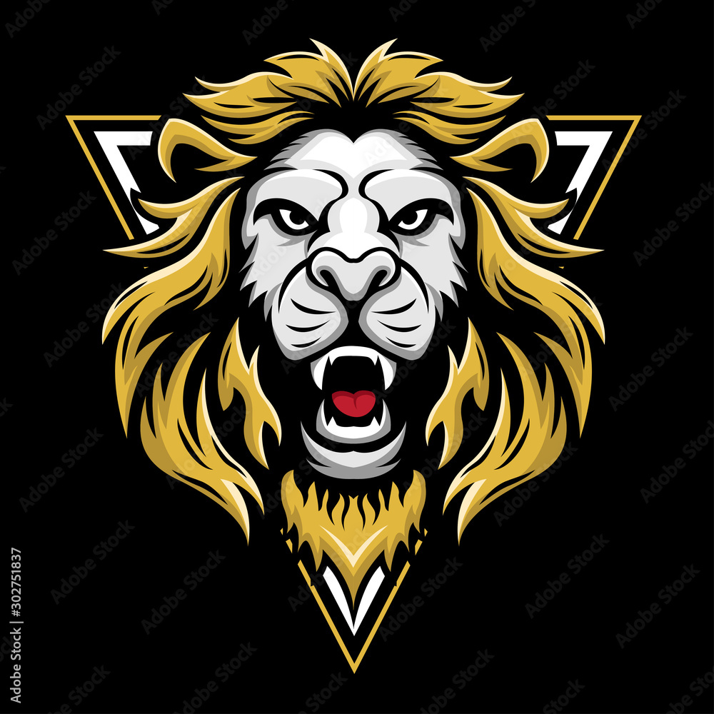 Lion head sport design