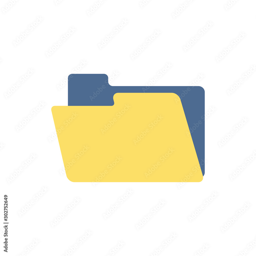 folder information school education learning flat style folder information school education learning flat style