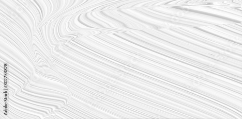 Abstract grey white waves and lines pattern. Futuristic template background. 