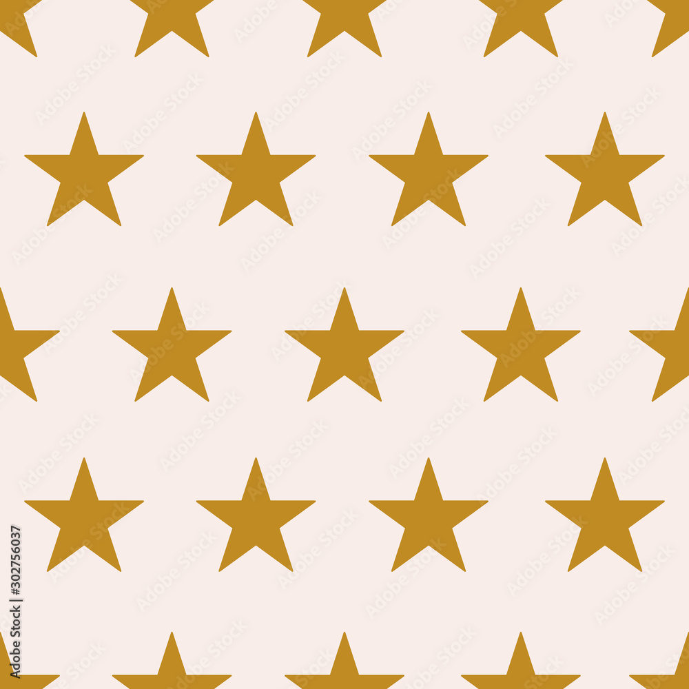 golden stars in a seamless pattern design golden stars in a seamless pattern design
