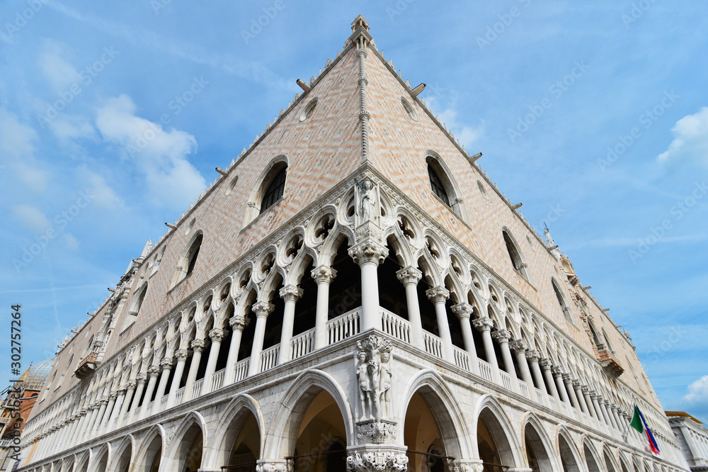 Doge's palace in Venice. Italy