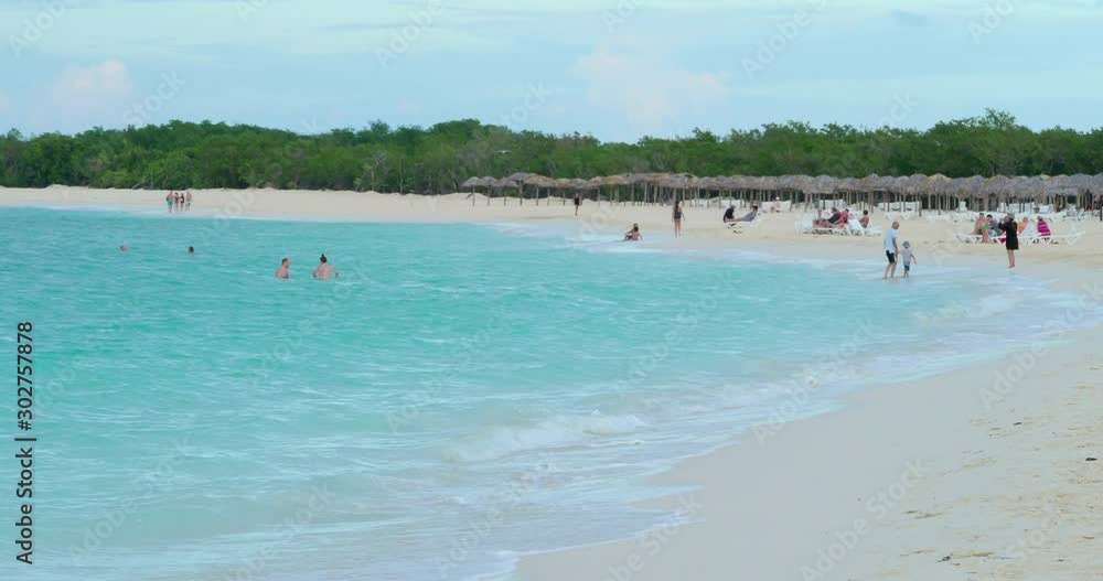 Turquoise Water of Flamenco Beach, Cayo Coco, Cuba Turquoise Water of Flamenco Beach, Cayo Coco, Cuba