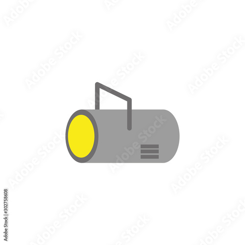 softbox energy electricity light flat icon