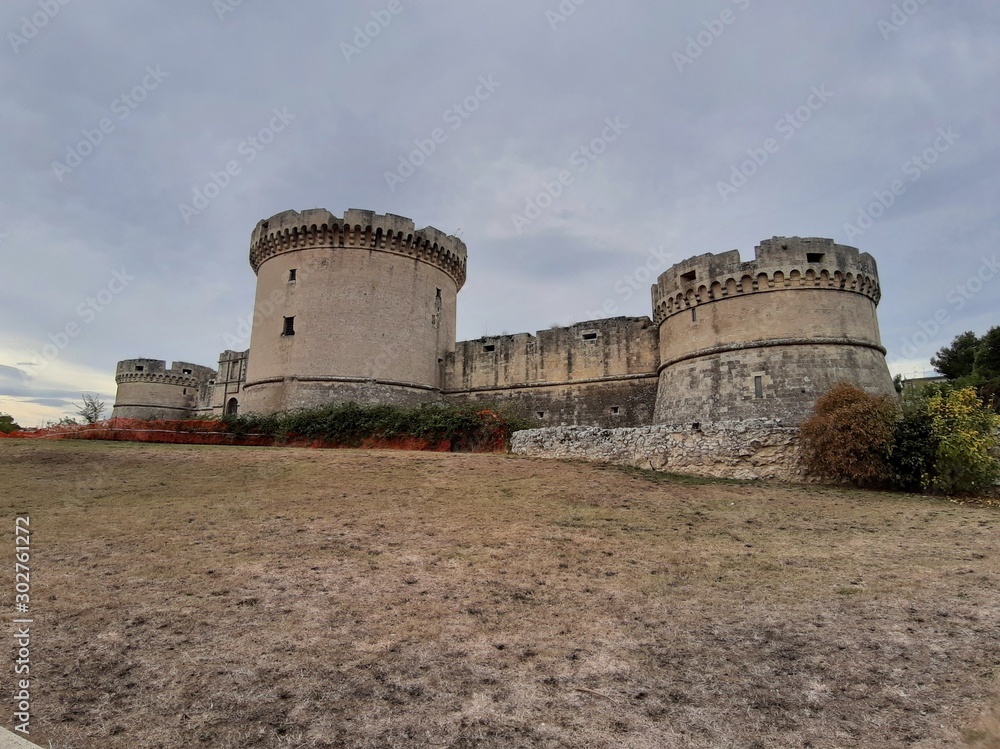 Matera - Castello Tramontano sulla collina Lapillo