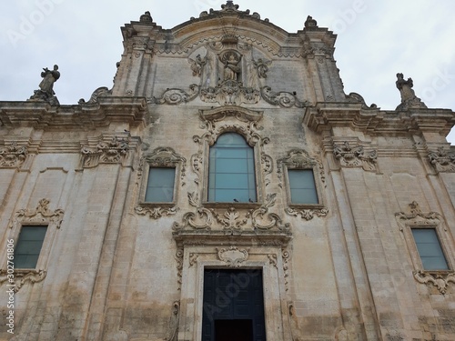 Matera - Facciata della Chiesa di San Francesco