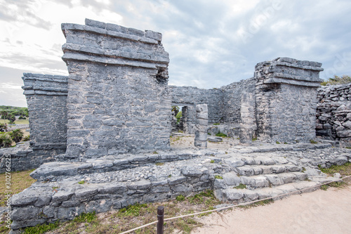 Maya Temple in Tulum, Mexico