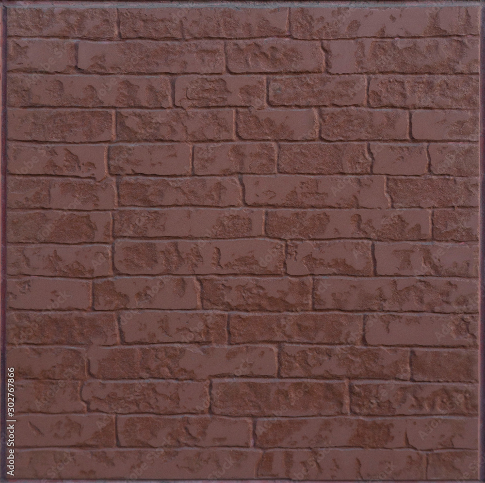 Fototapeta premium old red brick wall background