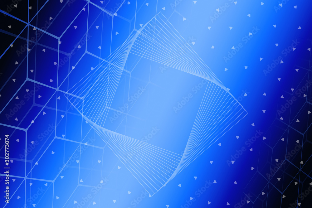 Obraz premium abstract, blue, wave, design, wallpaper, illustration, art, light, texture, backdrop, graphic, water, backgrounds, white, curve, shape, waves, pattern, motion, abstraction, color, digital, concept