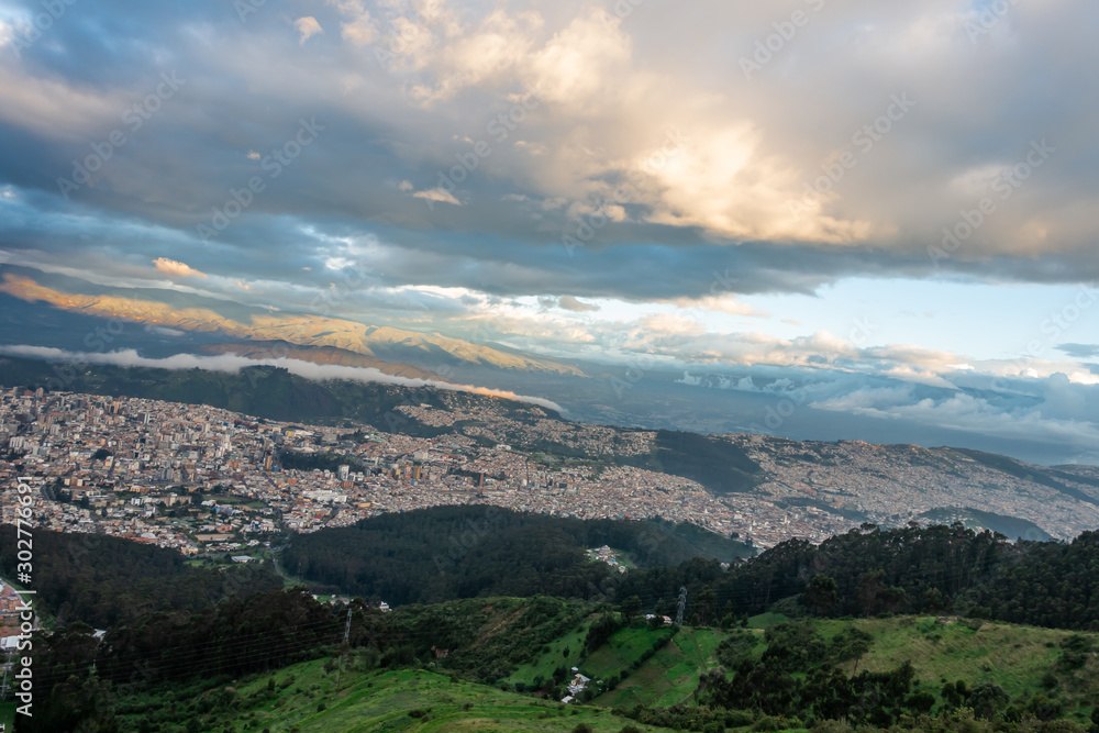 Naklejka premium Quito