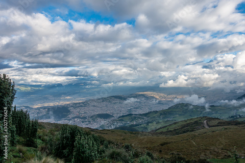 Clouds over Quito photo