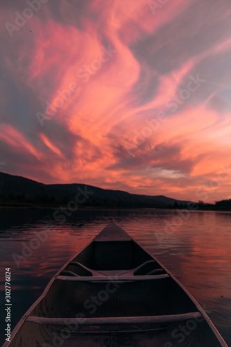 sunset on lake © Brandon