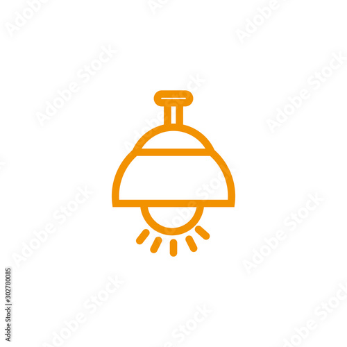 ceiling lamp energy electricity light yellow line style