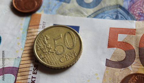Monete e banconote in Euro