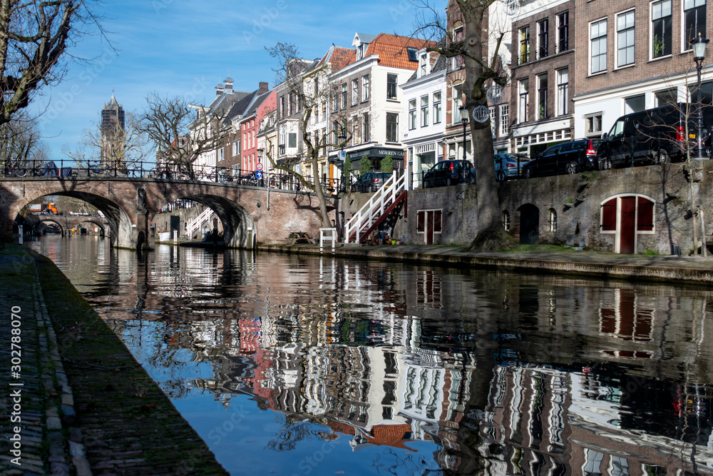Dutch canal in Utrecht