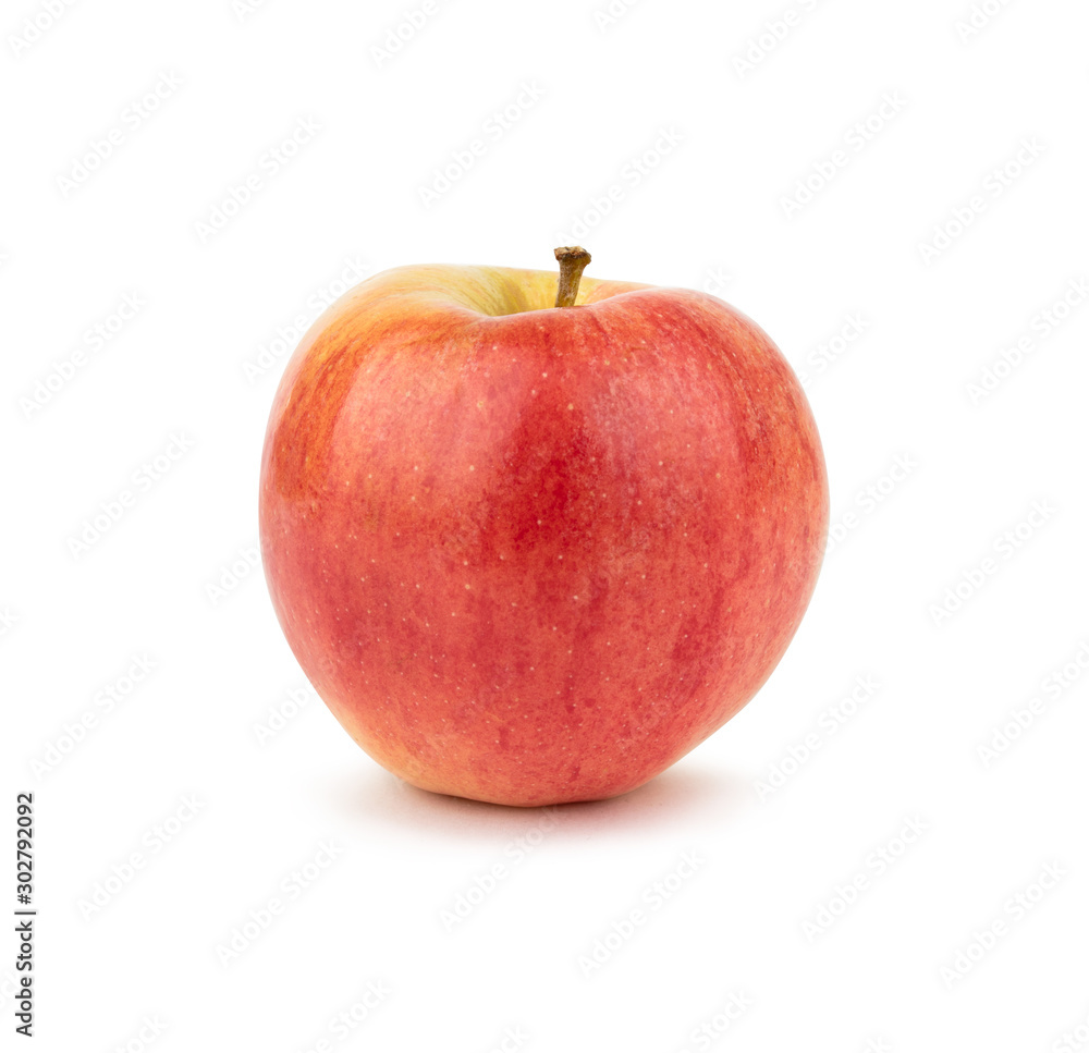 Red yellow apple. Isolated on white background. Red yellow apple. Isolated on white background.