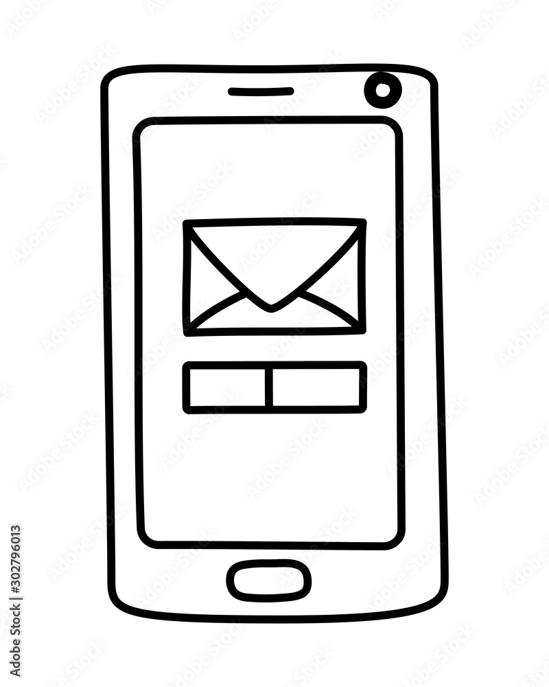 Isolated envelope icon vector design Isolated envelope icon vector design