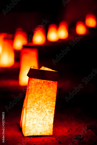 Luminaria celebration  photo