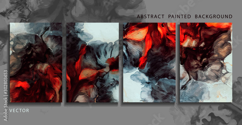 Trend vector.Used design presentations, print,flyer,business cards,invitations, calendars, sites, packaging.  Liquid marble. 