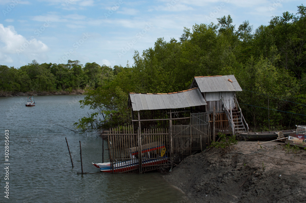 boat on the river boat on the river