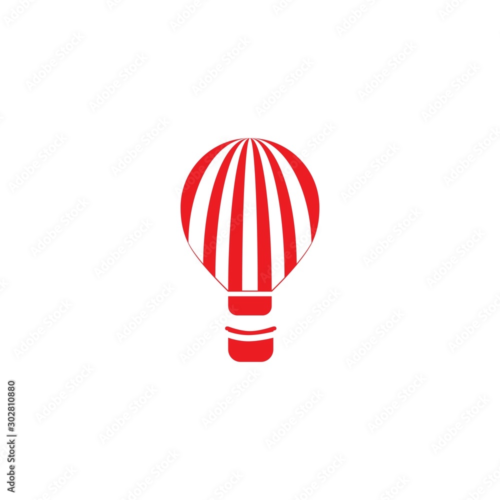 Obraz premium air balloon logo