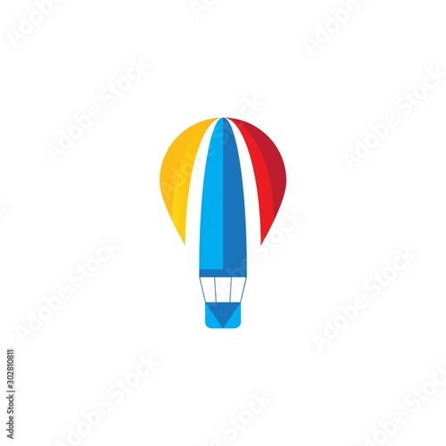 air balloon logo
