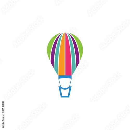 air balloon logo