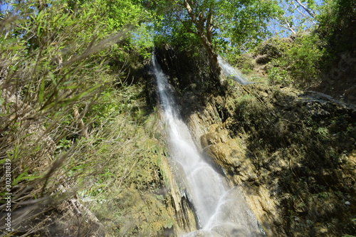 waterfall in forest