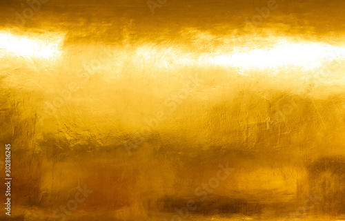 Gold shiny wall abstract background texture, Beatiful Luxury and Elegant