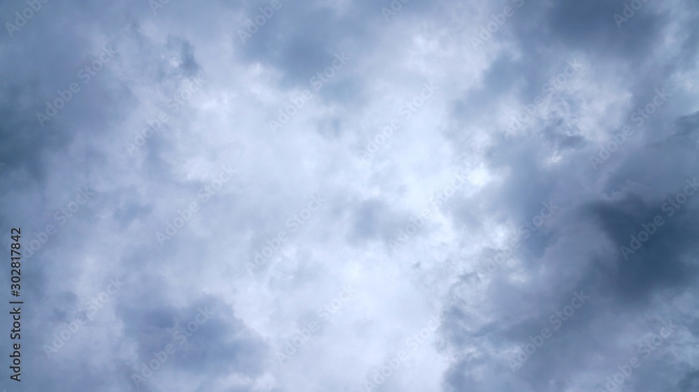 Textured cloud,Abstract white,isolated on black background