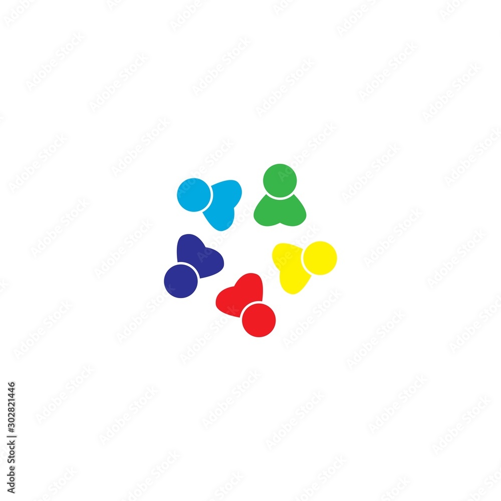 community logo template vector icon design community logo template vector icon design